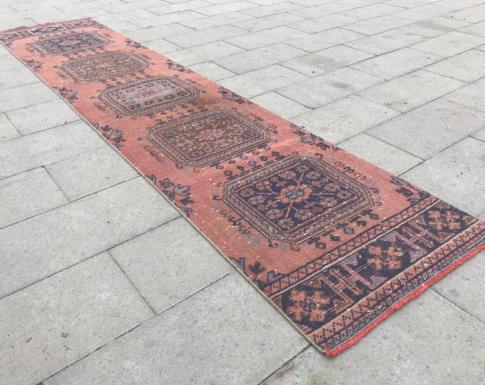 Turkish Runner Rug,Floor Runner Rug,Oushak Rug Runner,Vintage Runner Rug,Aztec Runner Rug,Bohemian Runner Rug,Entry Way Runner Rug,Floor Rug