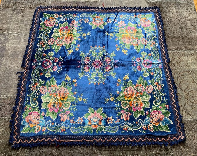 vintage floral tablecloth, wall tapestry, turkish traditional tablecloth, vintage tablecloth, turkish tablecloth