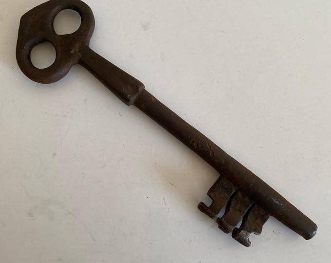 Large Vintage Skeleton Key – Rustic Gothic Home Decor - Extra long big key - Antique collectible big key