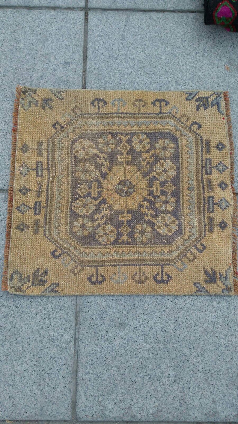 Jahrgang Dekorativen Kleinen Teppich Kleiner Bodenteppich T