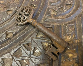 Ottoman period rare key,vintage old key,Rustic Decorative Antiq Key,gothic metal key, antique key rare key,Home Decor Primitive Key,