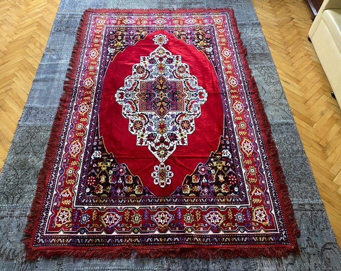 vintage floral single bedspread, wall tapestry, turkish traditional bedspread, vintage bedspread, turkish bedspread, bedspread, wall decor