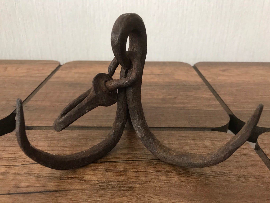 Vintage Primitive Butcher Hook Antiques Butcher Meet Hook Etsy