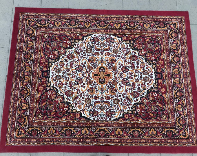 Home Decor Macchina Rug,Vintage Home Decor Rug,Traditional Wall Decor Rug,Decorative Rug,Machine Made Rug,Turkish Tapestry Rug,Vintage Rug,