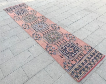 Oushak Rug Runner, Floor Runner Rug, Vintage Runner Rug, Handmade Rug Runner, Turkish Rug Runner, Home Decor Rug, Area Rugs, Handmade Runner