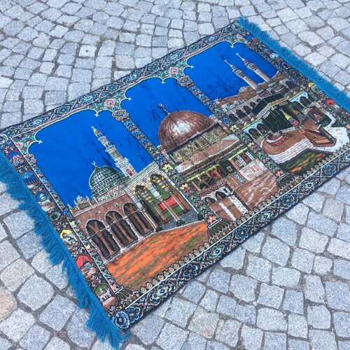 Pretty Kabe Picture, Wall Decor shops Kabe Picture, Vintage Kabe Picture on Tapestry,Wall Decor Tapestry Rug,Turkish Kabe Picture on Tapestry Rug,
