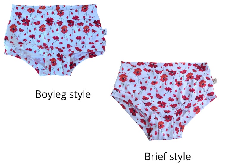 Slip garçonne ou slip sans élastique pour femmes, lot de plusieurs sous-vêtements en coton biologique, lot de sous-vêtements confortables pour les nouvelles mamans image 3