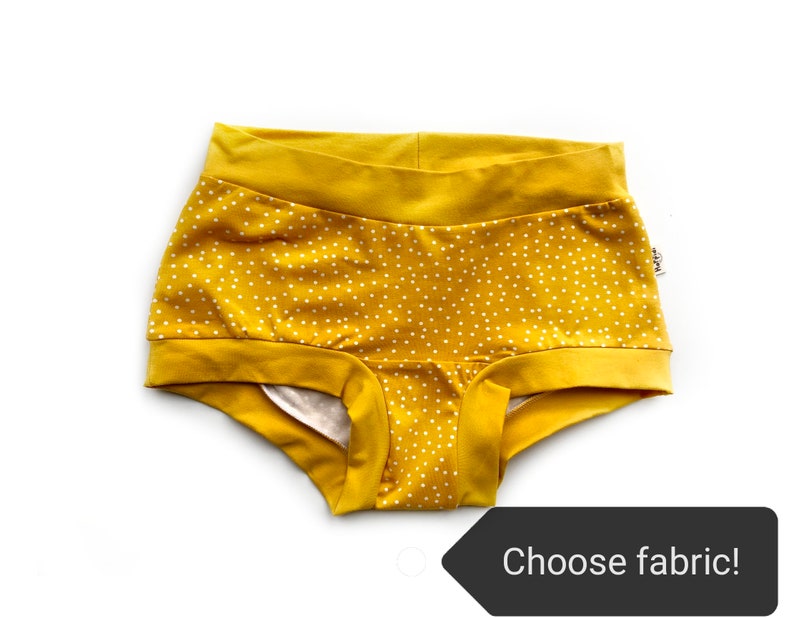 Slip garçonne ou slip sans élastique pour femmes, lot de plusieurs sous-vêtements en coton biologique, lot de sous-vêtements confortables pour les nouvelles mamans image 1