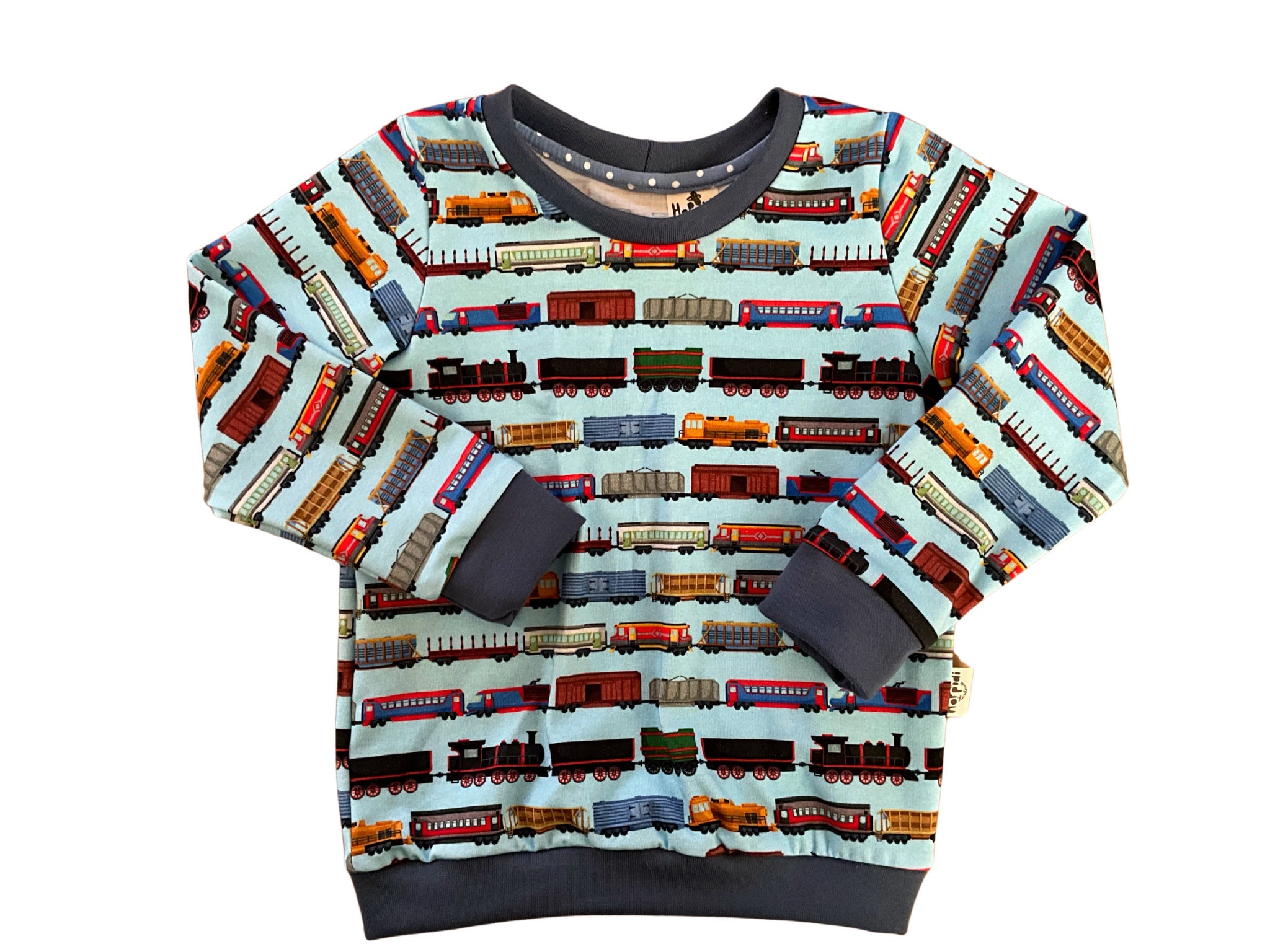 Kids Train Sweater - Etsy
