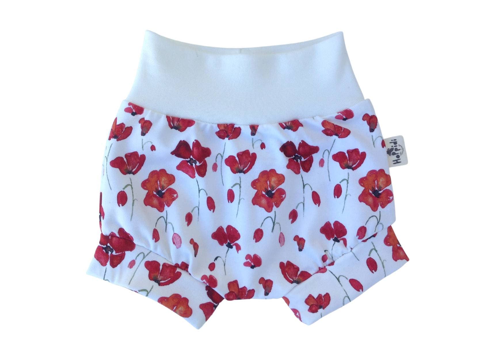 Red Poppy Flowers Women's Underpants, Floral Comfortable Organic Cotton  Jersey Lounge Panties, Elastic Free Underwear Boyleg and Brief Style -   Canada