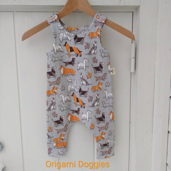 Nature theme gender neutral baby romper newborn gift toddler boy harem jumpsuit watercolor organic baby clothes preemie girl clothes
