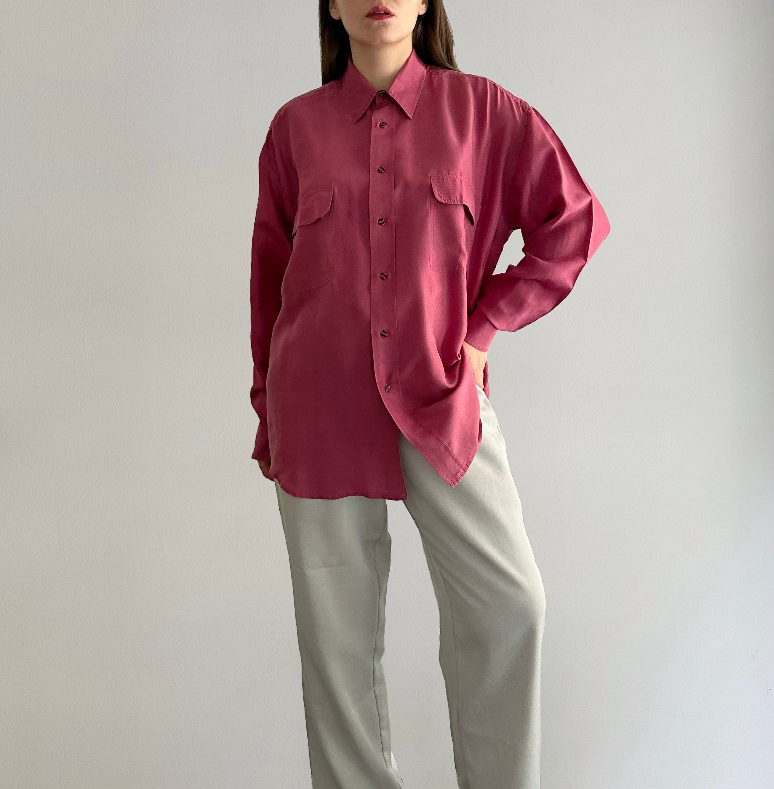 Italian silk dress shirts best sale