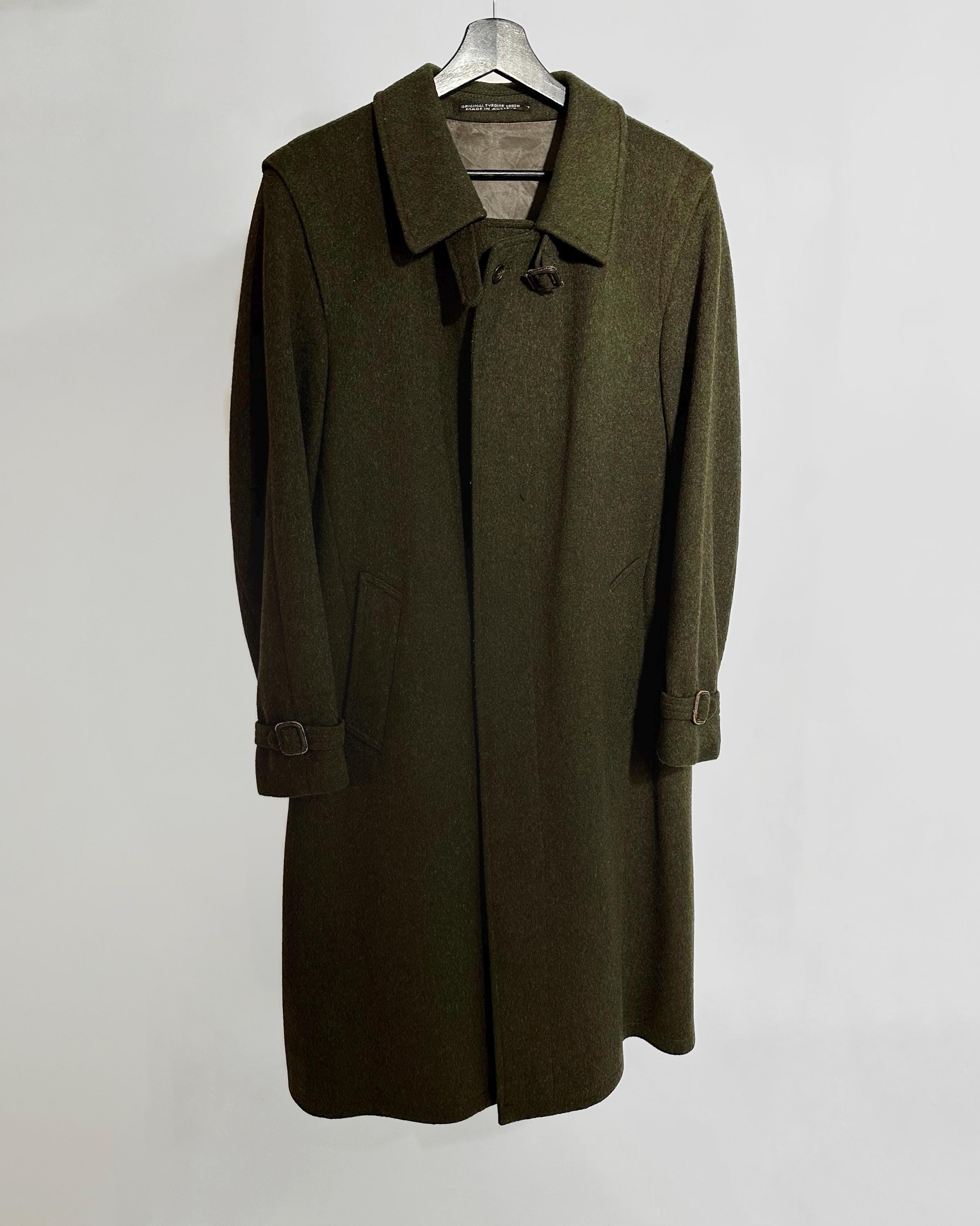 Vintage 1980s Steinbock Green Loden Coat – Virgin Wool Vintage 1980s Steinbock Green Loden Coat – Virgin Wool