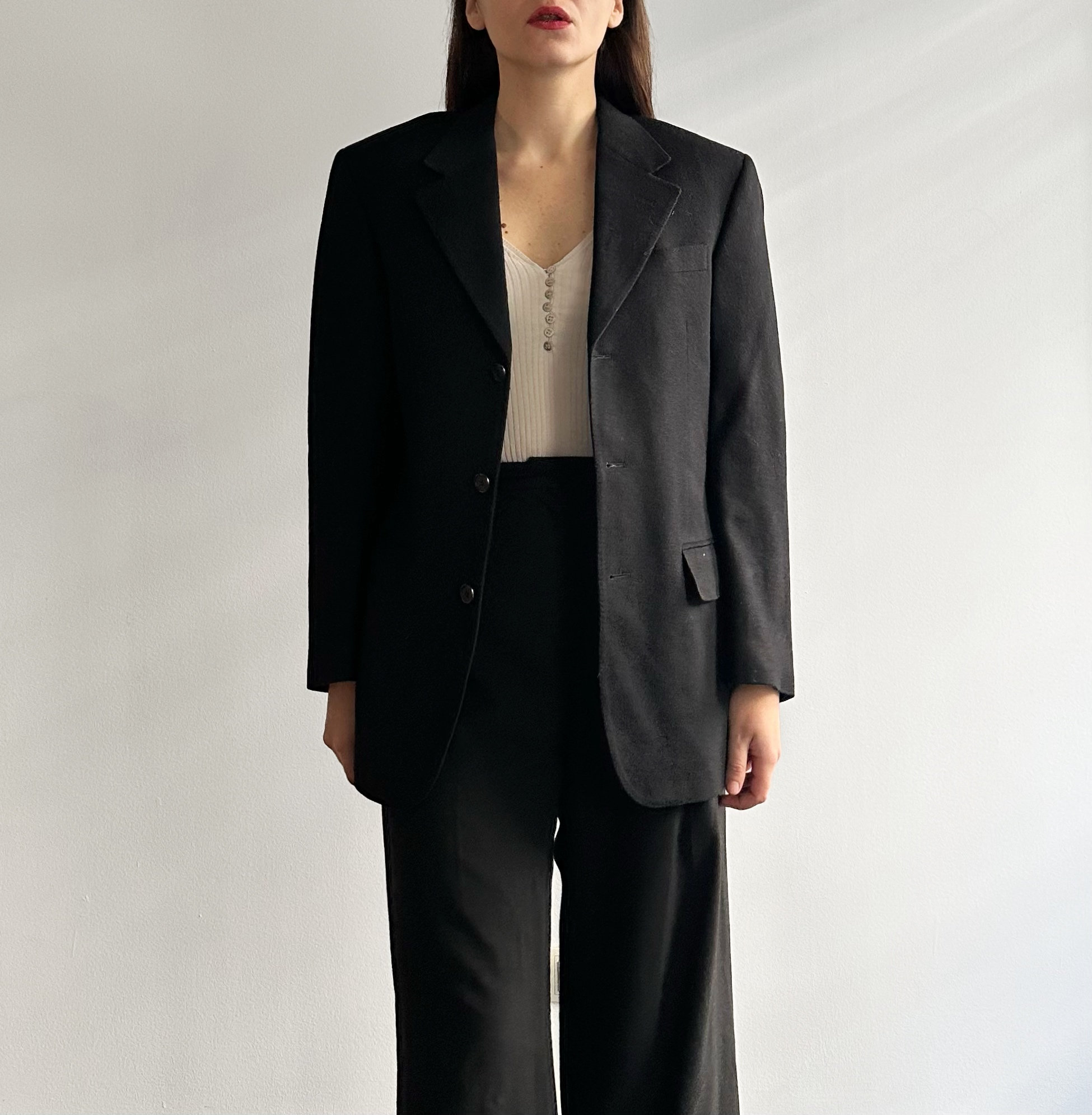 ジャケット・アウター 90s Rare Archive Y's Wool Cashmere Coat Pre-owned] Y's Wool Cashmere Coat YL-C03-102 – Archive Factory