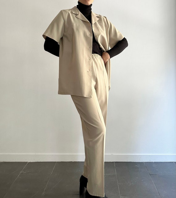 1990's Wool Pants Suit by Jones NY Women's Size 14/16, Vintage Pleated Wool  Trousers Size 14/16, Mix and Match Pleated Trousers and Blazer 