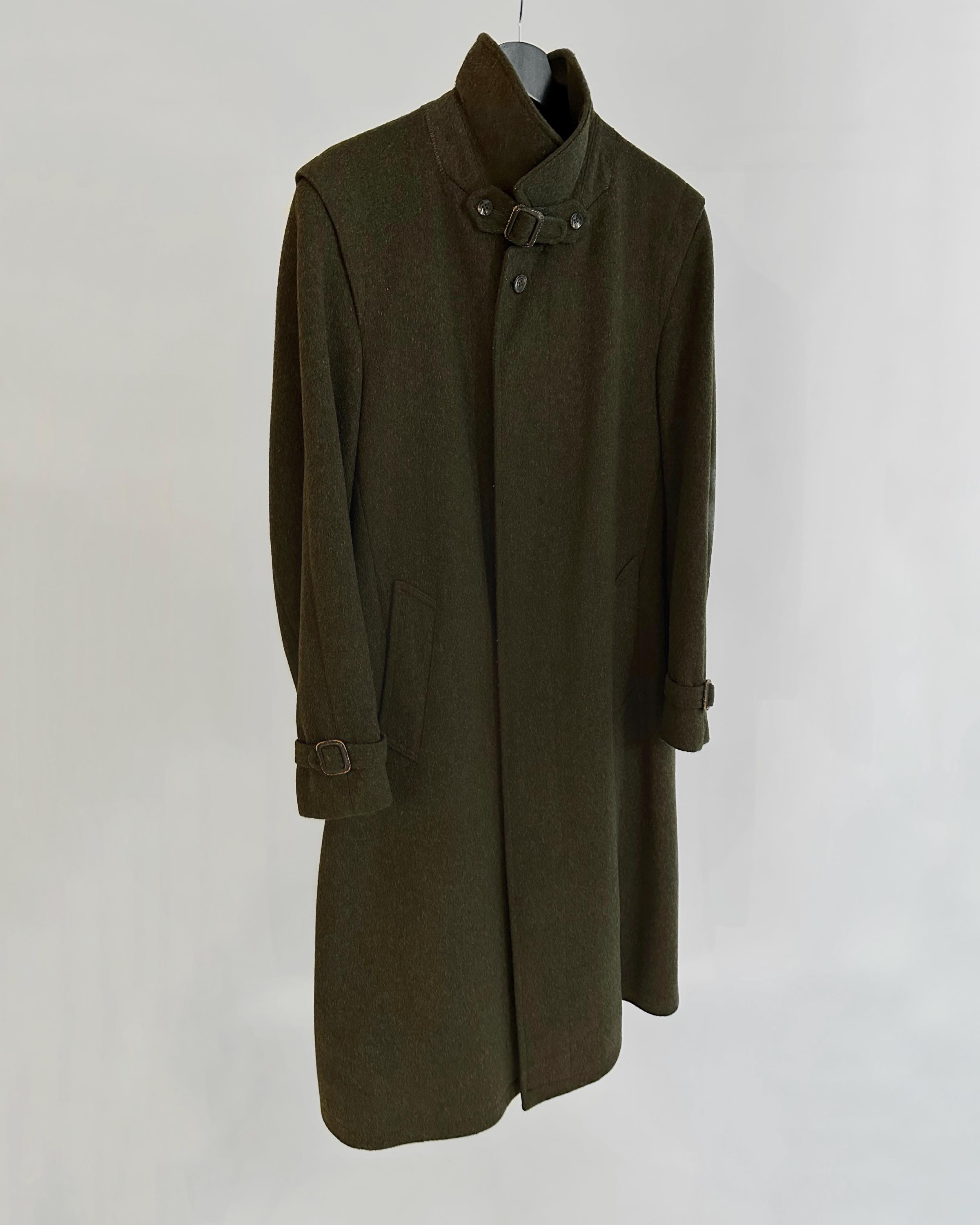 Vintage 1980s Steinbock Green Loden Coat – Virgin Wool Vintage 1980s Steinbock Green Loden Coat – Virgin Wool