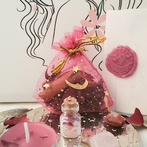 Love Spell Ritual Kit| Attract Love Spell| Love Spell Jar| Witchcraft Spell Kit| Spell Jar Kit| Love Intention