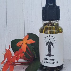 Anointing Oil, Ritual Oil, Protection Oil, Spiritual Oil, Divination Oil, Witch Oil