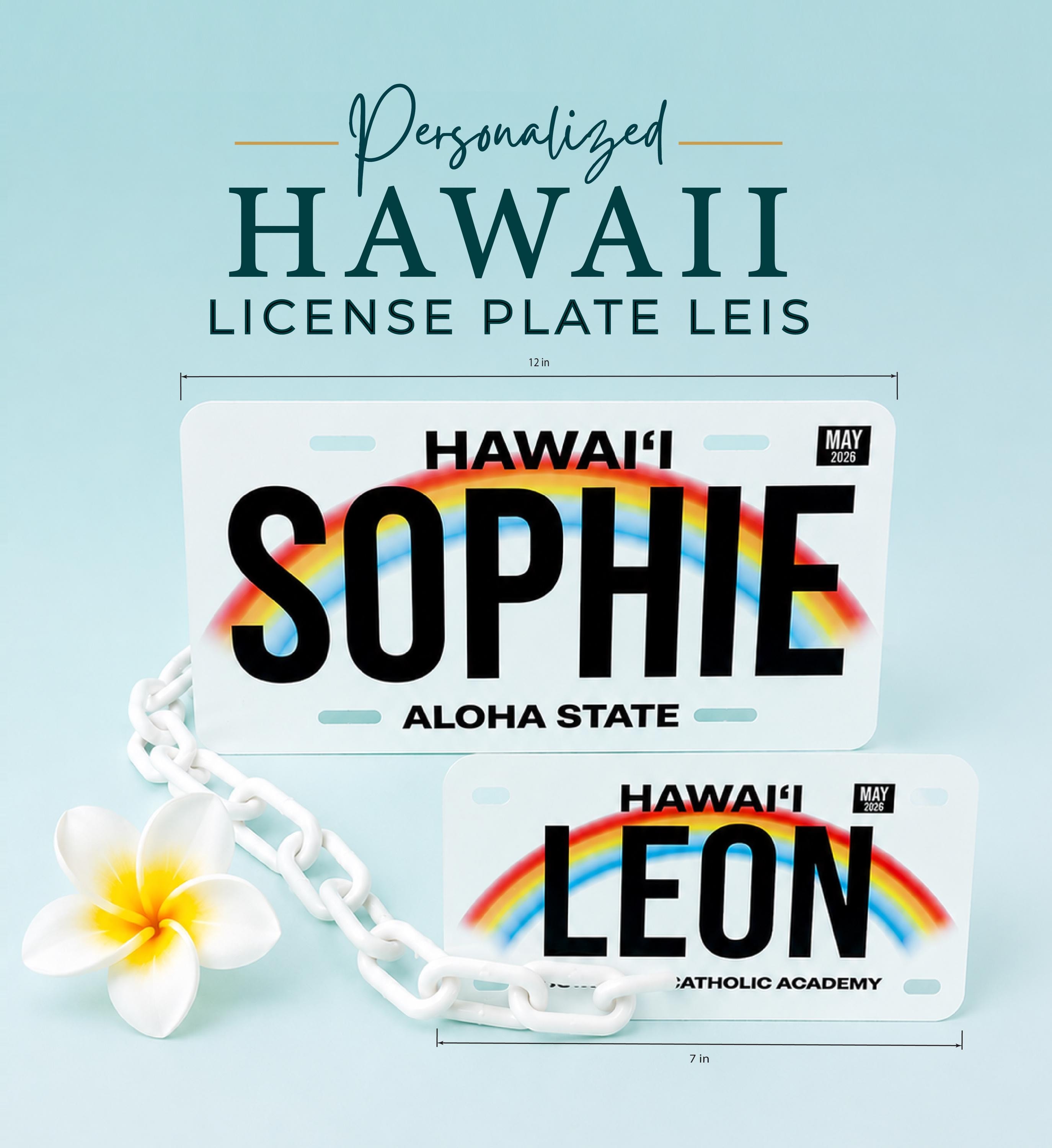 Personalized hawaii license plate - Etsy 日本
