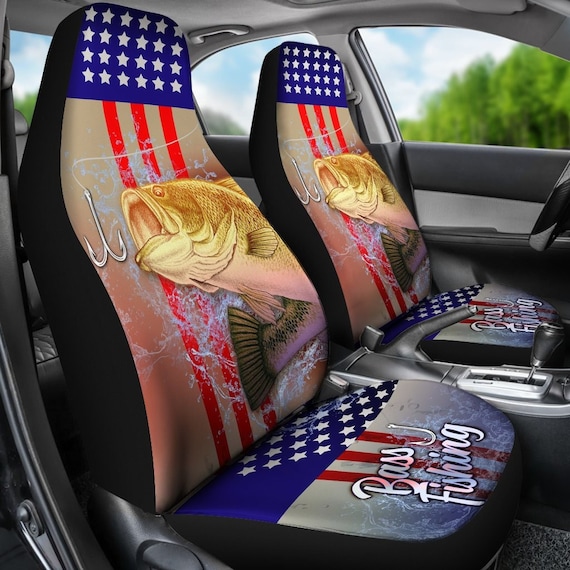 Fishing car seat covers deals