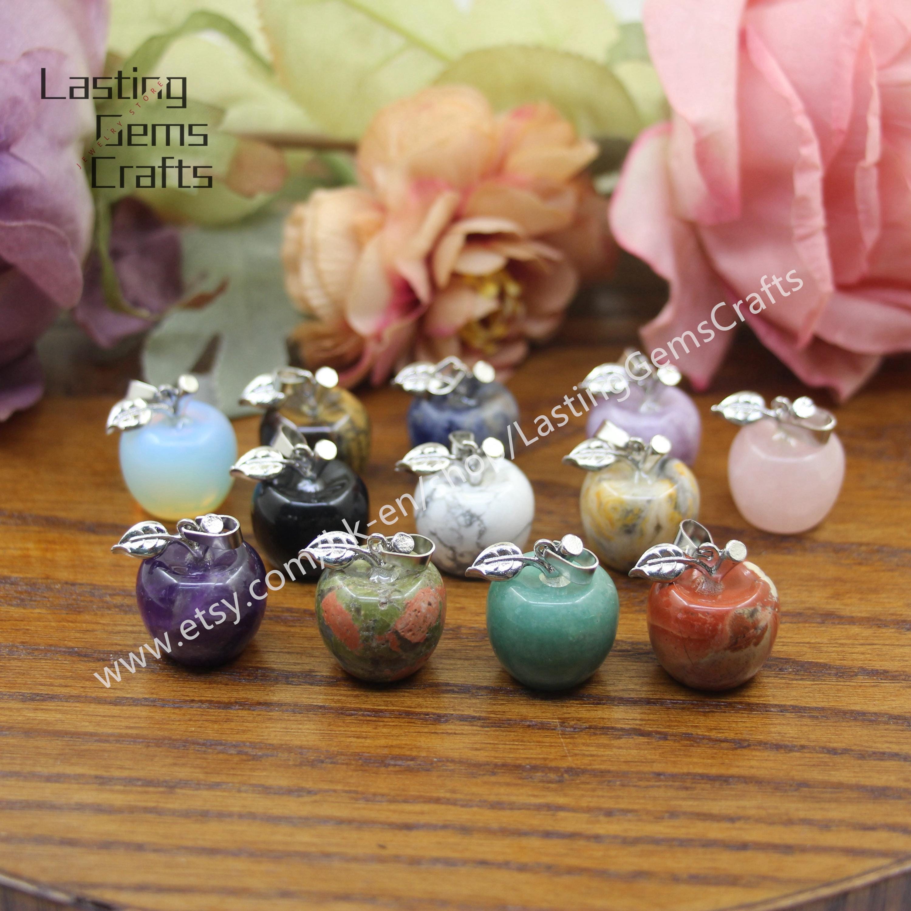 アクセサリー GARNI cutting apple pendant Amazon.com: FABMODE Apple Jewelry Set for Women Rhinestone