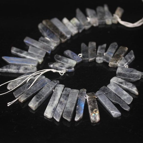 Natural Flash Labradorite Faceted Slab Beads Strand,High Quality Labradorite Gemstone Cut Slice Beads Necklaces Jewelry