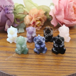 1.5‘’ Hand Carved Baby Elephant Statue,Sitting Elephant Figurine,Carving Animal Home Decor,Reiki Heal,Gemstone Crafts,Crystal Gifts