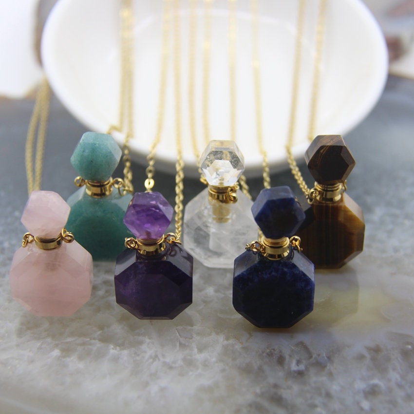 Perfume bottle necklace sale wholesale