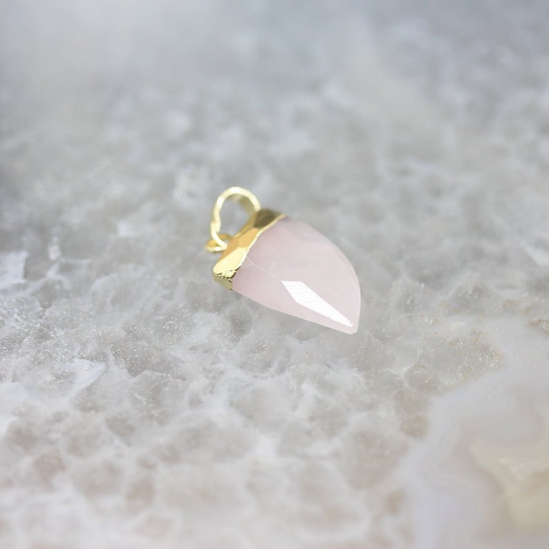 1-10pcs,Natural Gemstone Horn Arrow Gold Bail Stone Pendants Necklace Charms,Faceted Crystal Agate Quartz Crescent Earring Jewelry Crafts