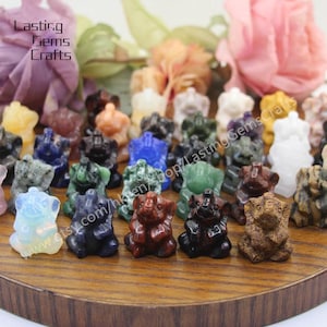 1.5&#39;&#39; Healing Crystal Baby Elephant Statue,Carved Sitting Elephant Figurine,Carving Animal Home Decor Crafts,Crystal Gift for Child