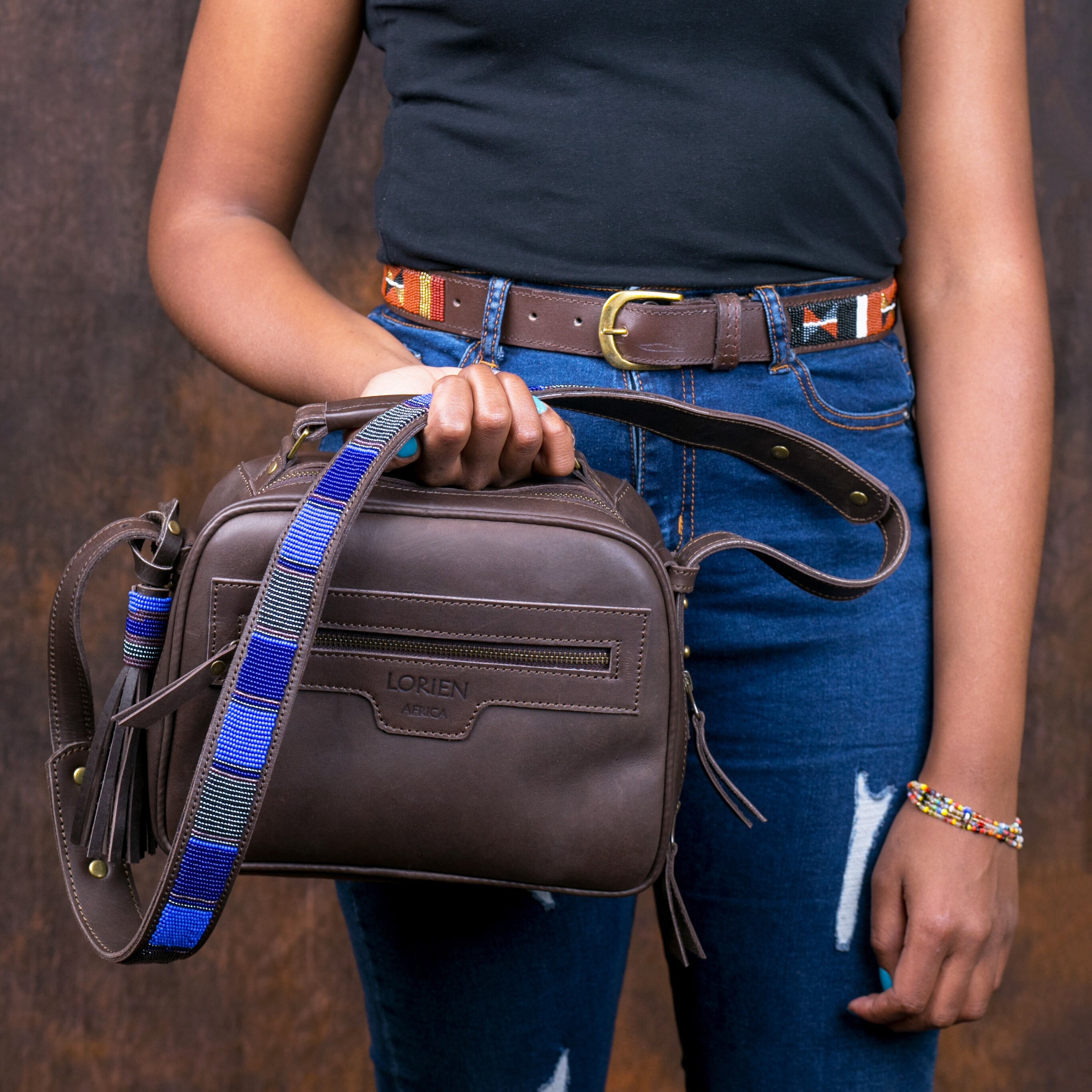 Leather Bag Sling Bag Cross Body Bag Handmade Leather Bag Etsy