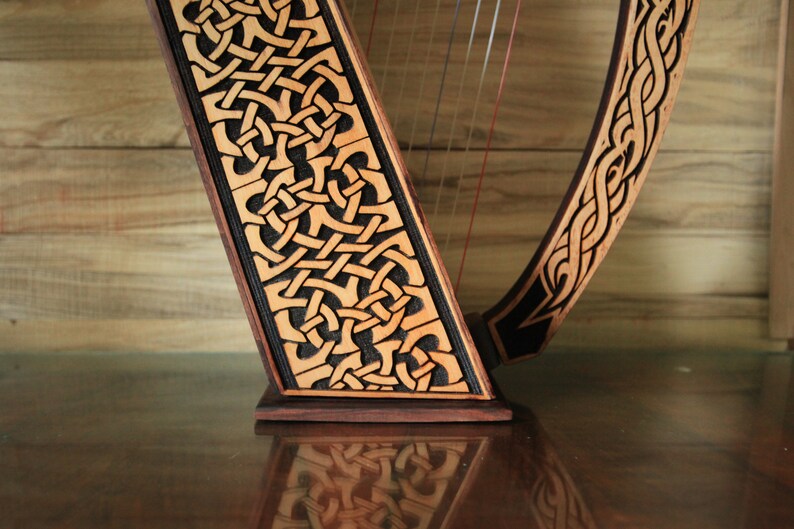 Celtic Harp of King Arthur. 22 strings. Mystical gifts of Etsy