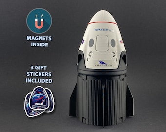 SpaceX クルードラゴン モデル カプセル（トランク プロペラ付き） - 7