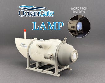 オーシャンゲート タイタンLAMP潜水艇 - レプリカ - Etsy 日本