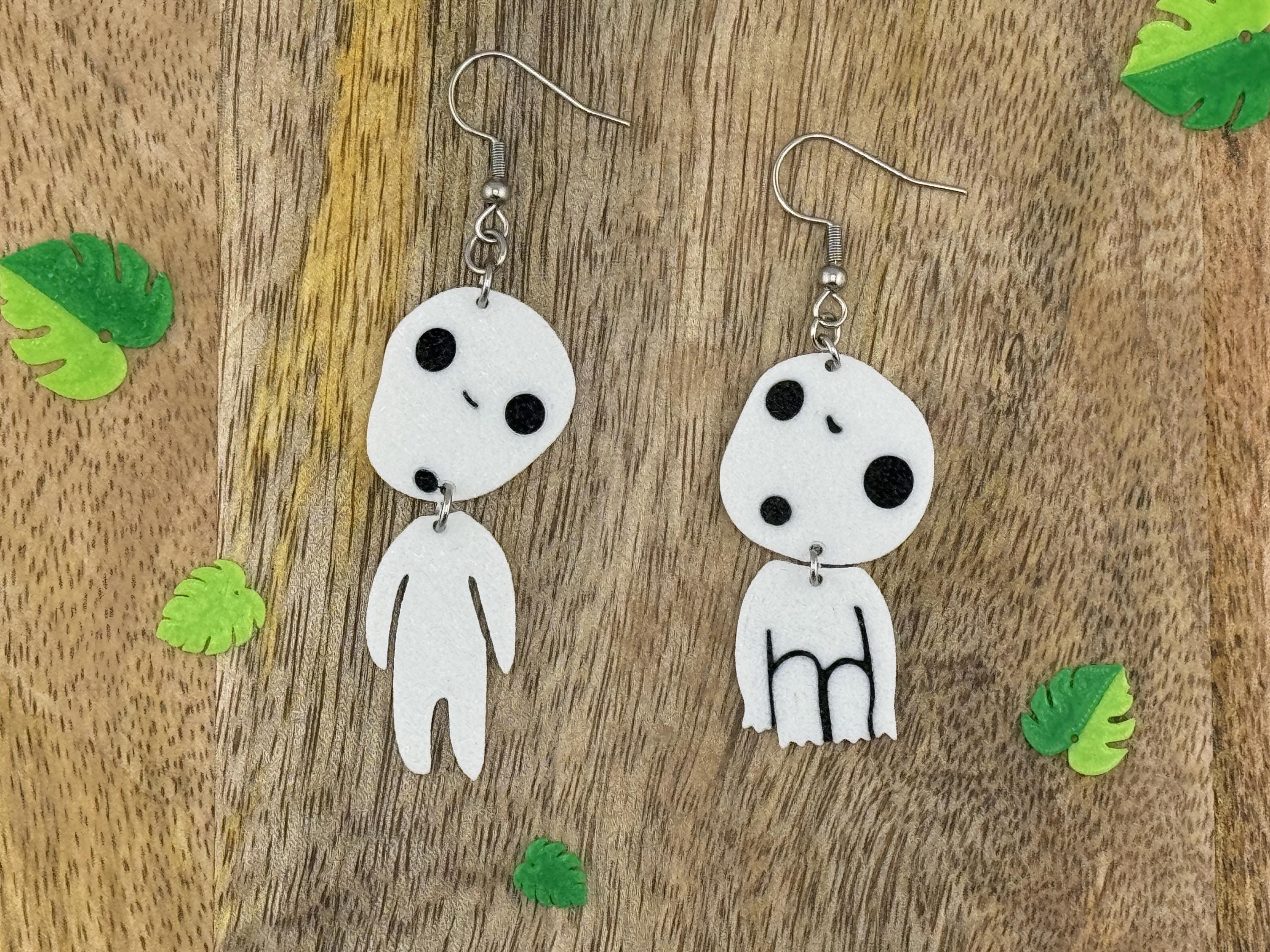 【当時物】【希少】princess mononoke stamp kodama Princess Mononoke Kodama Figurine Kodama on the Ride Ghibli From