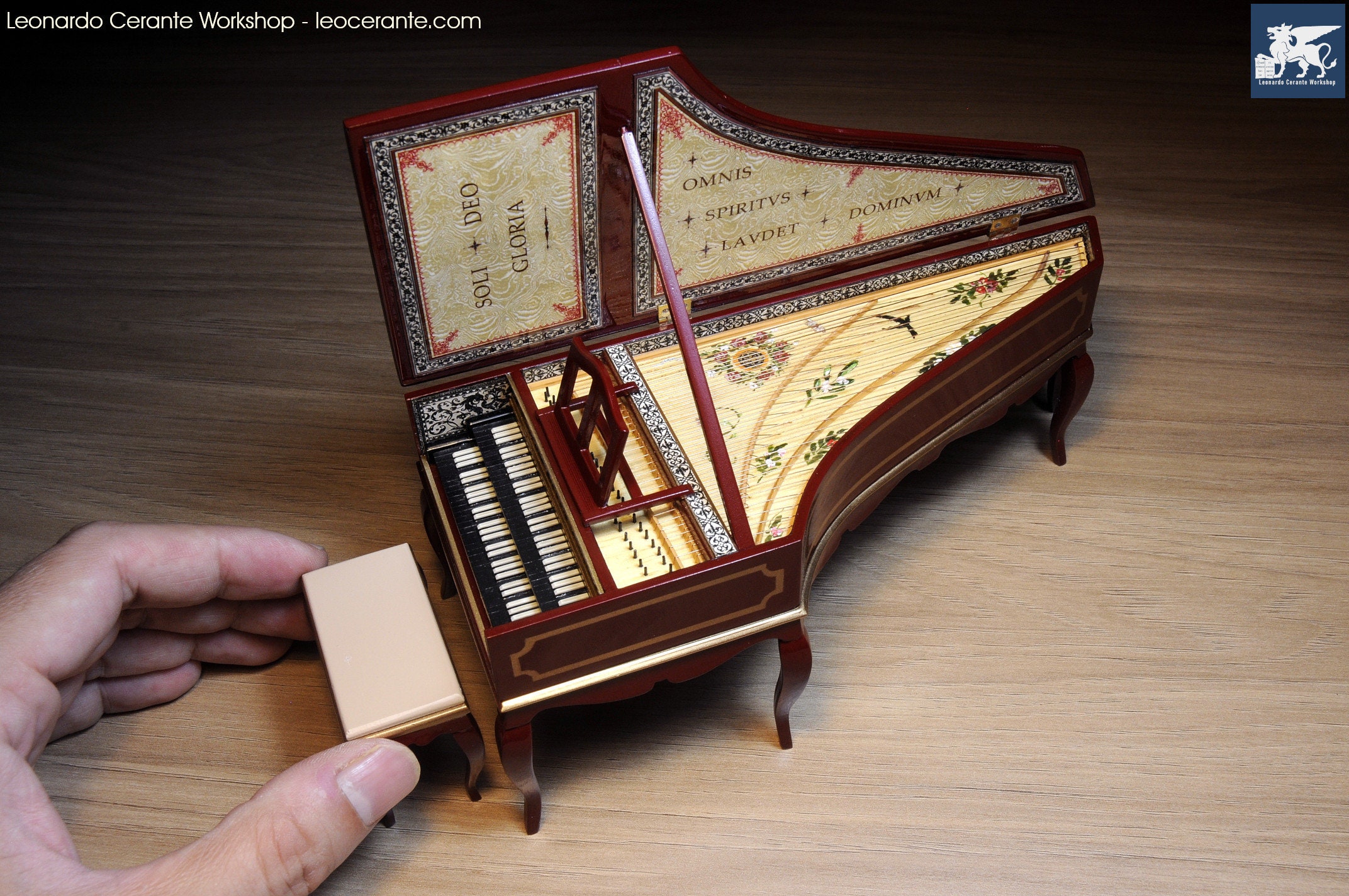 Mini Harpsichord Etsy