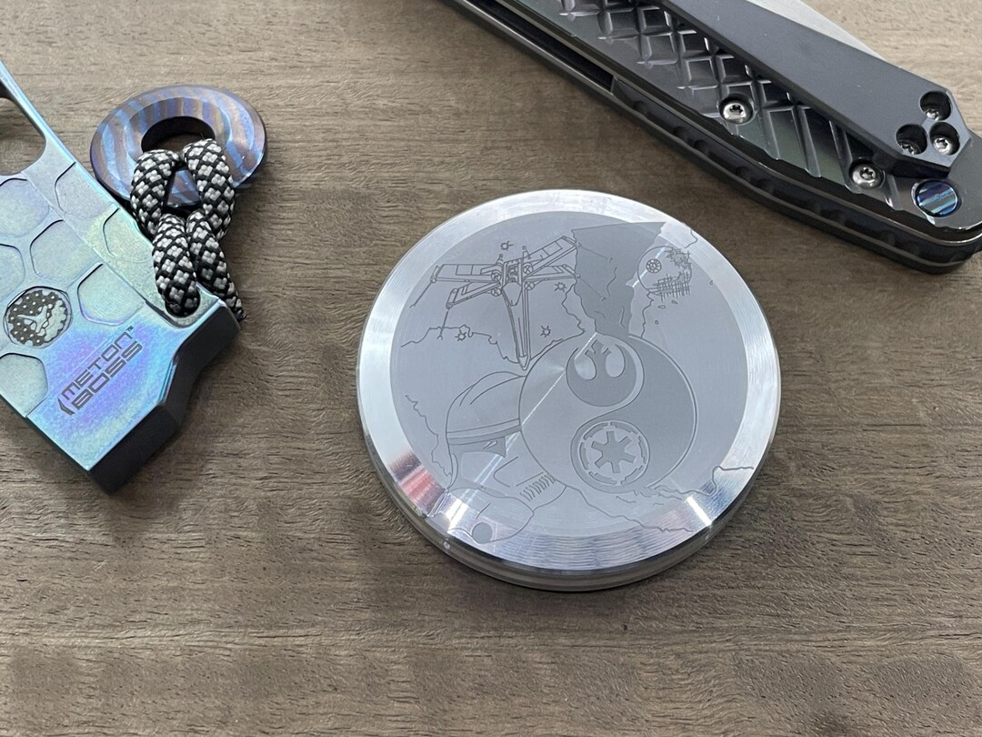 Worry Coin 4 Sizes Star Wars Aerospace Grade Aluminum Worry Coin Birthday Gift ...