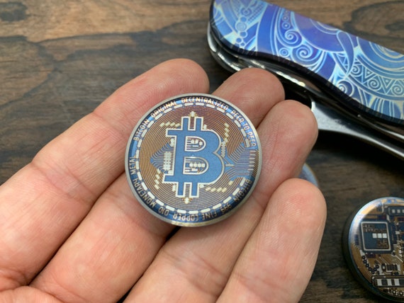 Titanium BITCOIN 2 for the Price of 1 Heat Anodized Challenge ...