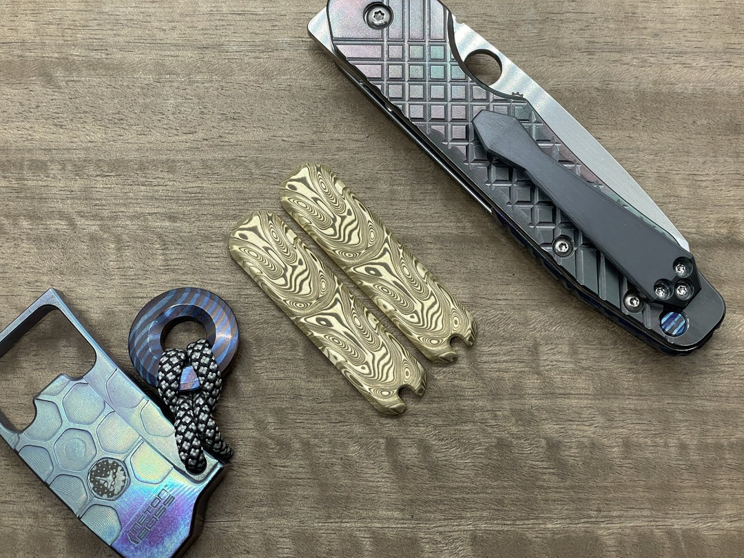 Dama FISH 58mm Brass Scales for Swiss Army SAK