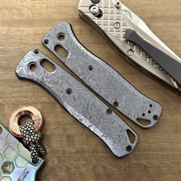 Black ALIEN Titanium Scales for Benchmade Bugout 535 Birthday Gift Idea Christmas Gift