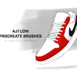 AJ1 LOW Procreate Brush Pack