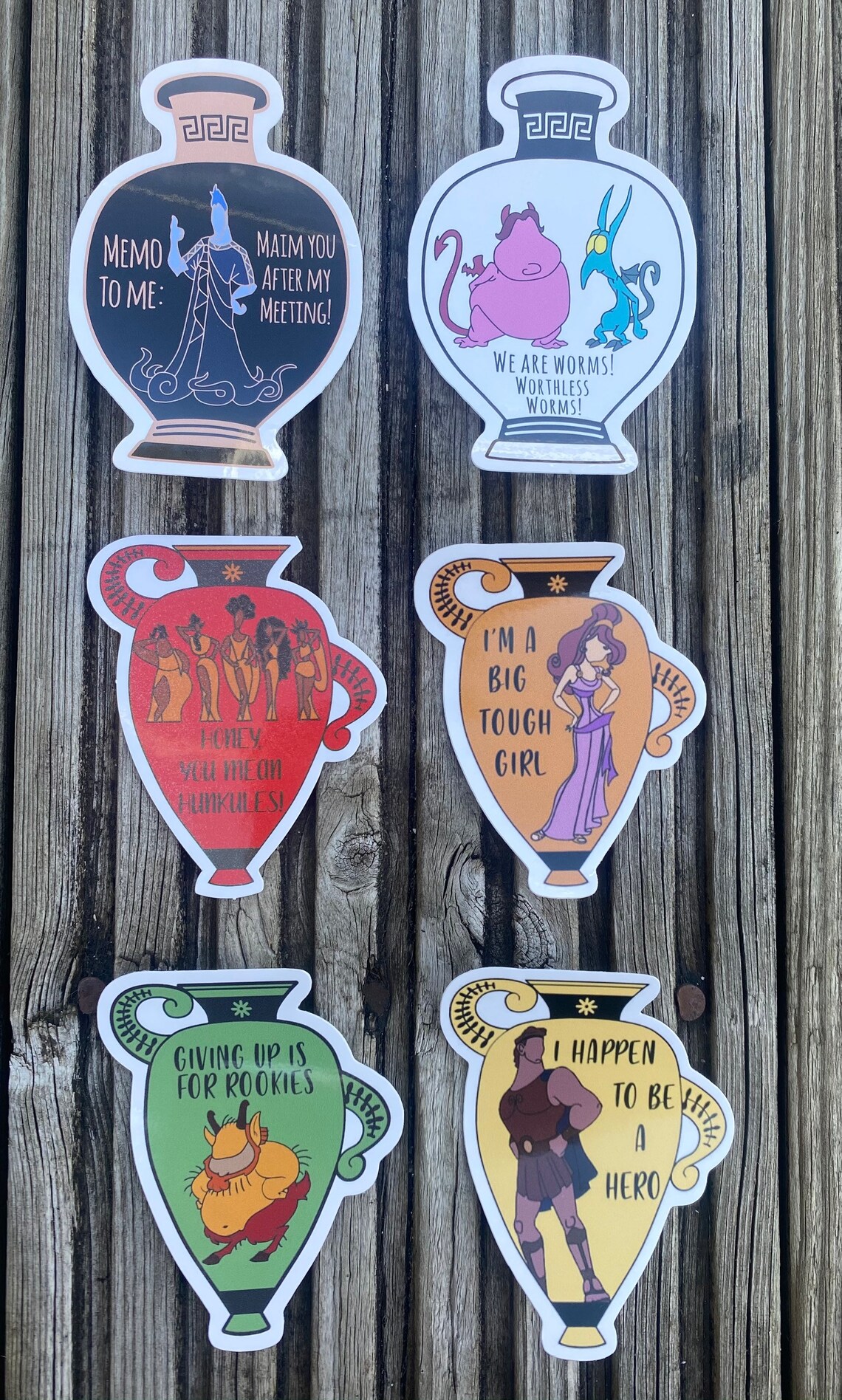 Honey You Mean Hunkules Disney Inspired Hercules Muses Vinyl Etsy