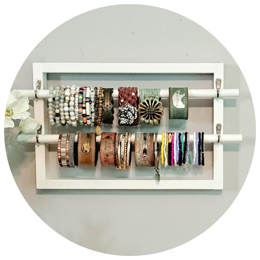 white-wall-hanging-bracelet-organizer-white-wooden-jewelry-organizer
