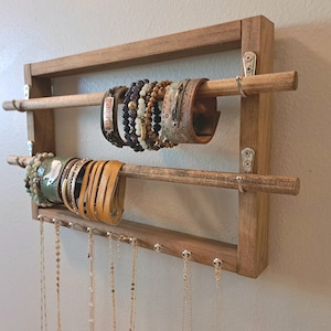 Made in USA 4 Wand Standing Bracelet Holder Bracelet Storage