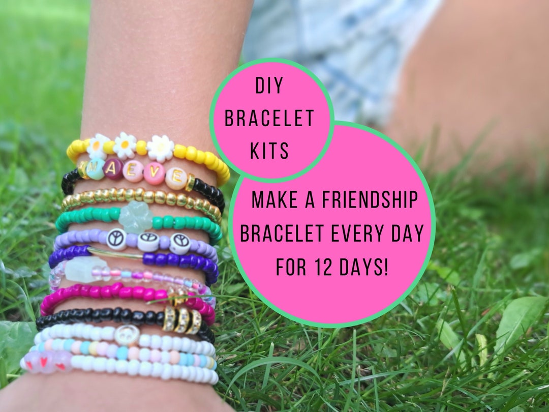 Personalized Friendship Bracelet Making Kit for Teen Girl, Teenage