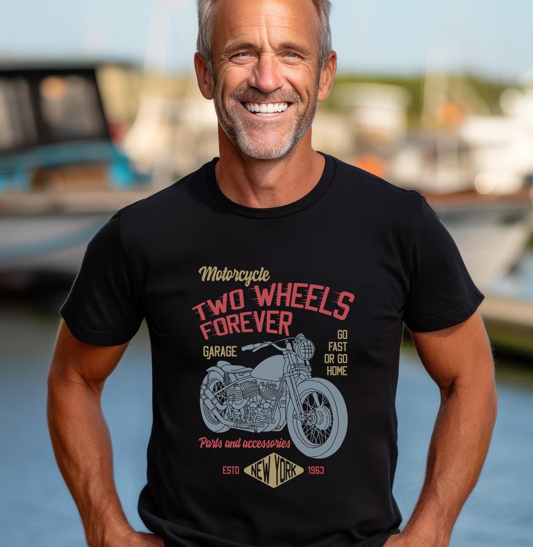 Forever Two Wheels Shirt - Etsy
