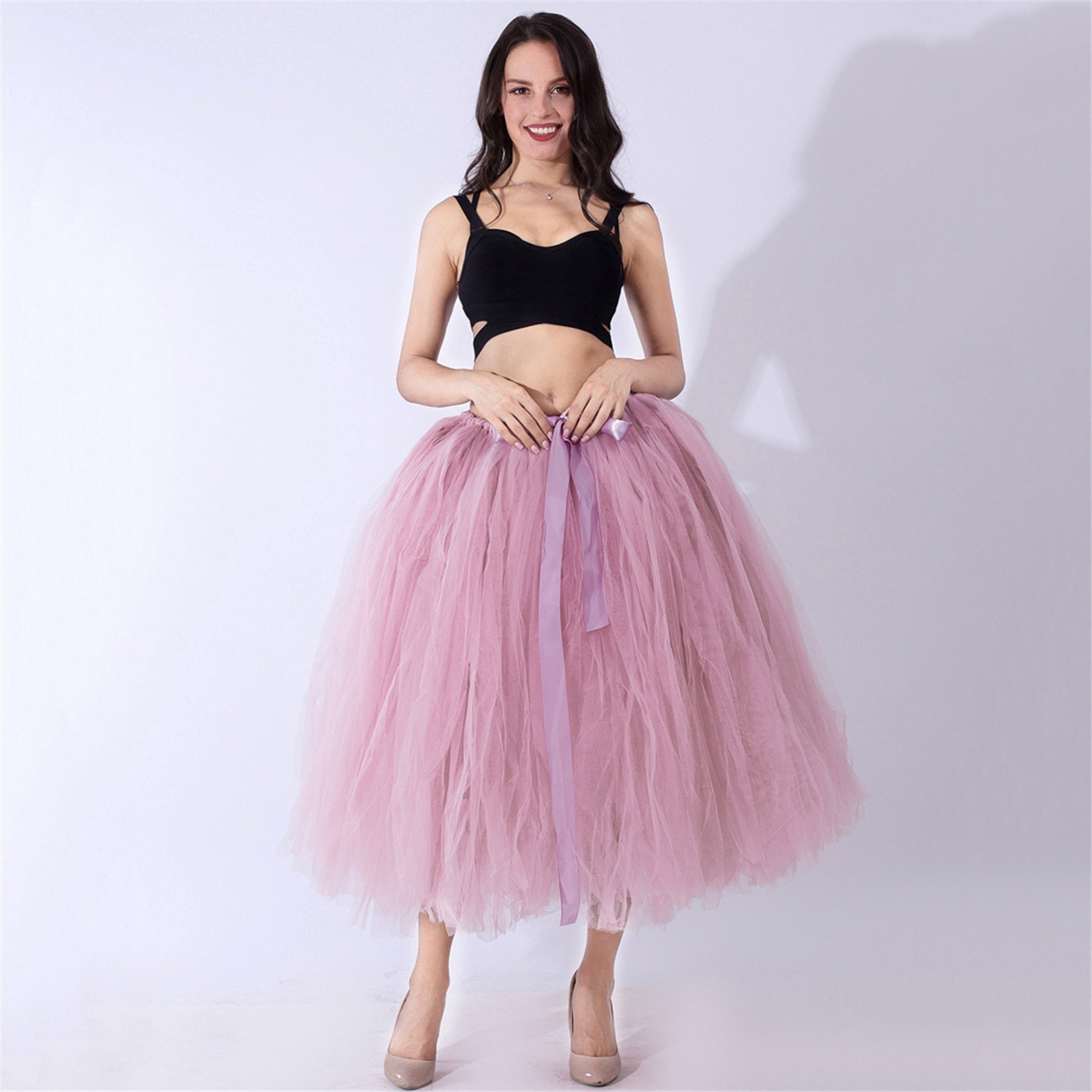 Tulle Tutu Skirt Adult Women Adult Long Tutu / Tulle Skirt Etsy