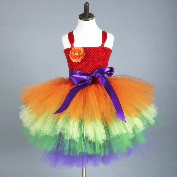 Millie Rainbow TUTU DRESS