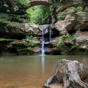 Upper Falls at Hocking Hills State Park