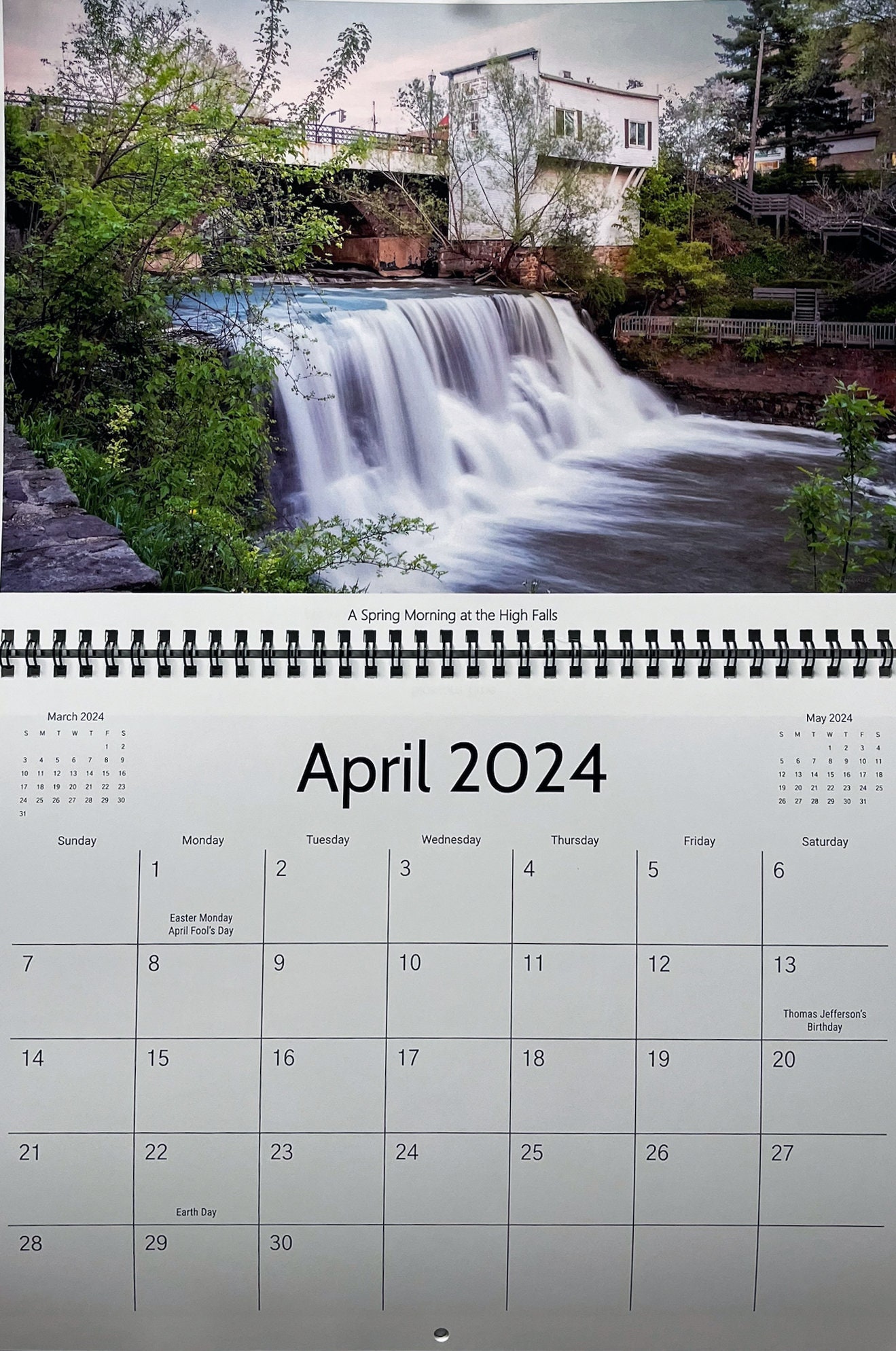 2024 12 Month Chagrin Falls Calendar Etsy